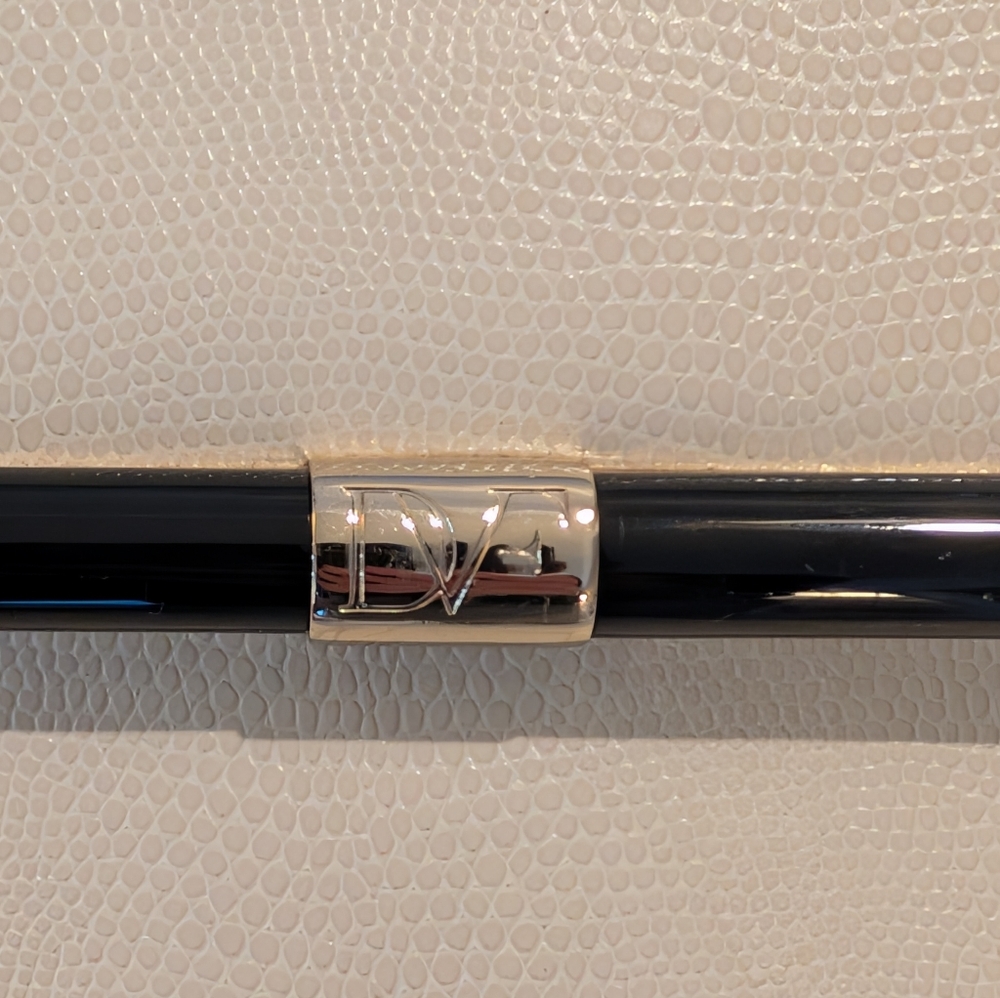 Diane Von Furstenberg Ivory Clutch with Black Accent - Picture 4 of 7